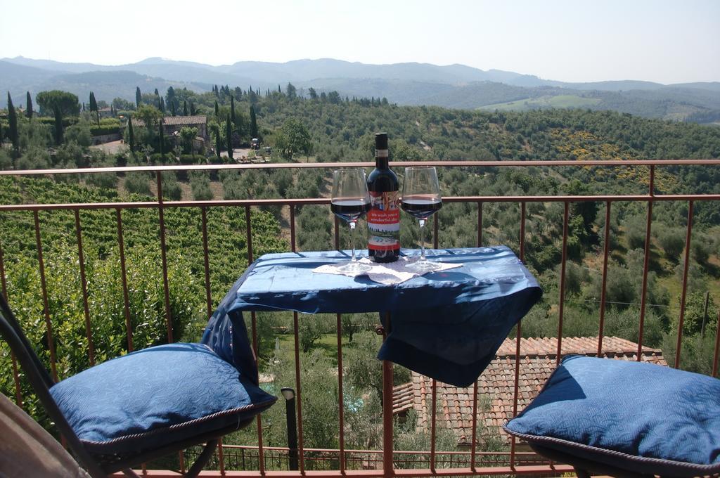 Camera Brogi Vertine Bed and Breakfast Gaiole in Chianti Εξωτερικό φωτογραφία