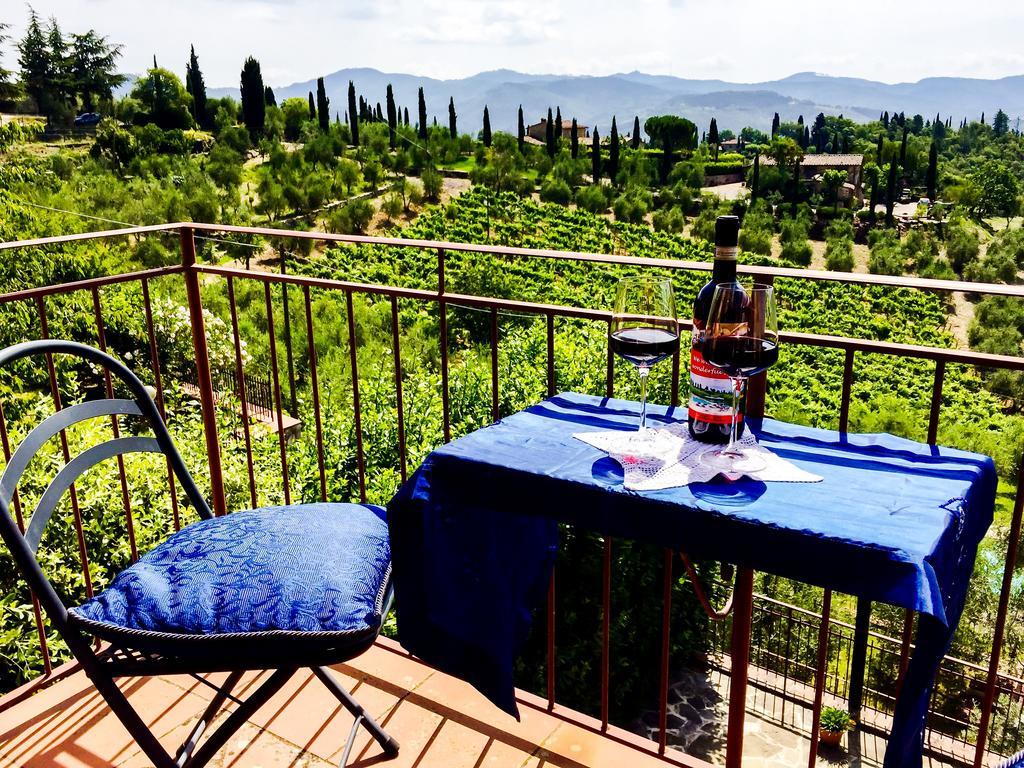 Camera Brogi Vertine Bed and Breakfast Gaiole in Chianti Εξωτερικό φωτογραφία